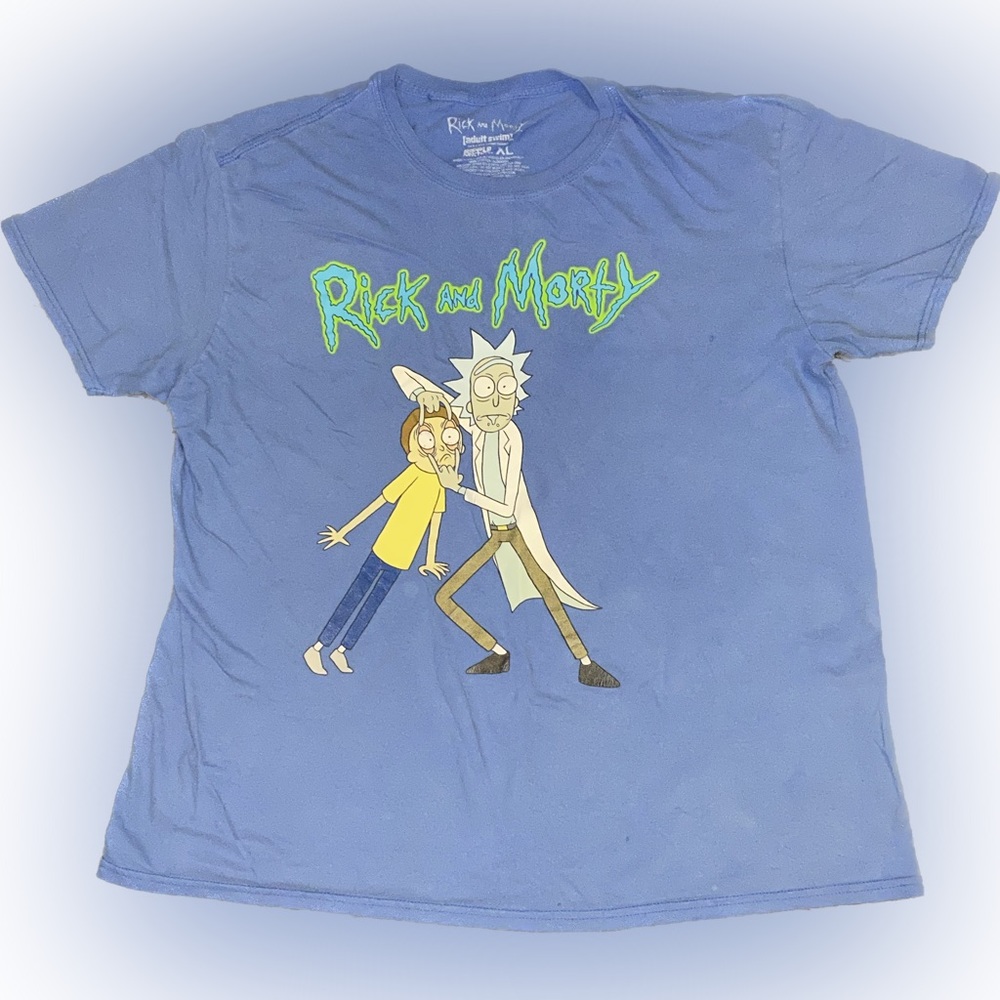 Adult swim Rick and Morty graphic t-shirt size XL